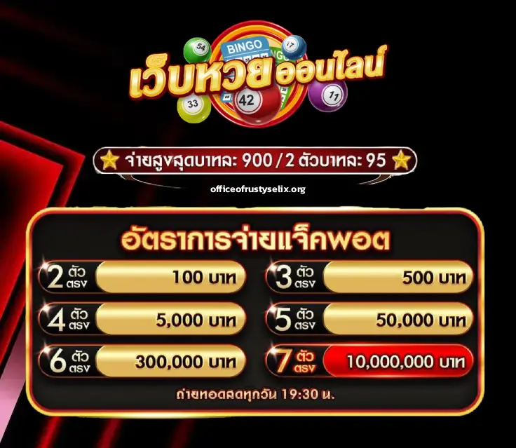 เว็บหวยออนไลน์ lotto